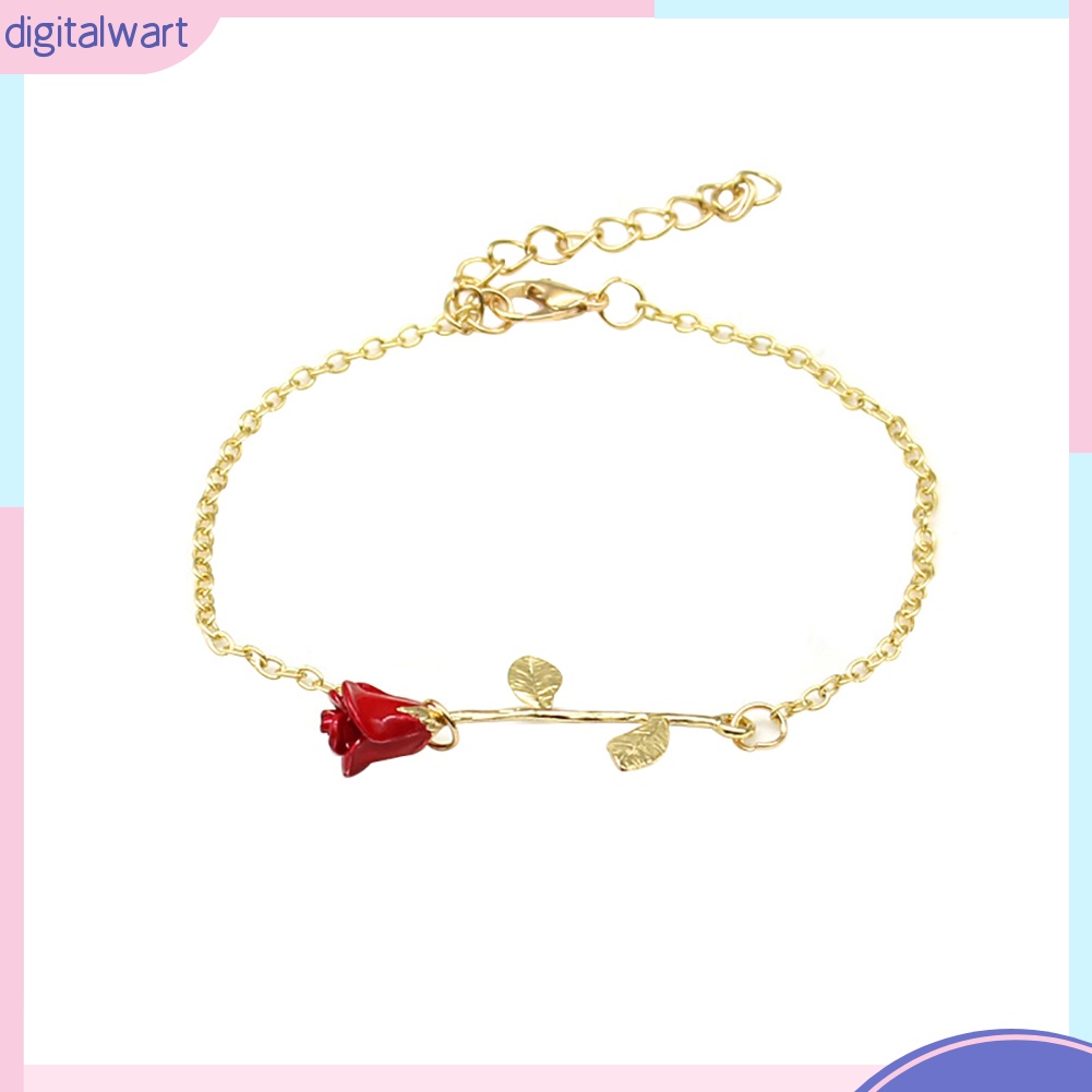 Vòng Đeo Tay Kiểu Dáng Hoa Hồng Thời Trang Phong Cách Cho Nữ