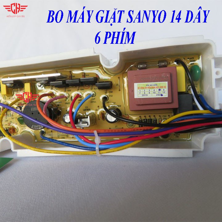 Bo máy giặt sanyo AQW-UW105AT/ 05790/ AE170672/ 0033 -sanyo 14 dây