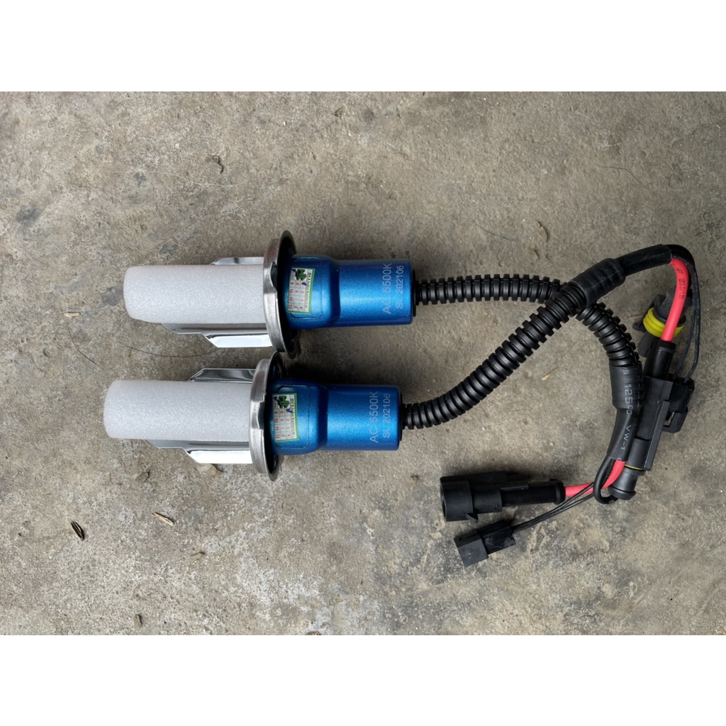 Một đôi Bóng led đèn pha cos HCL chân cắm H7 H1 H4 H3 cho xe oto