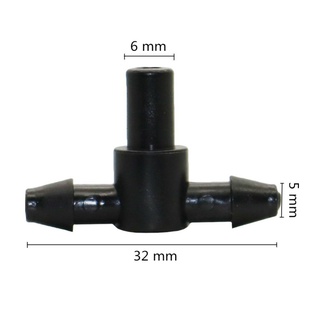 Giá sỉ - bịch 100 tê 6mm nối béc phun sương, phun mưa