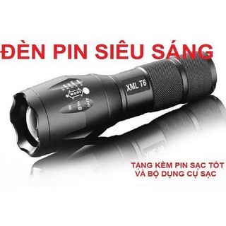 Đèn pin siêu sáng xml-t6 - a100