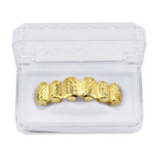 Bộ răng Grillz mạ vàng kiểu Hiphop