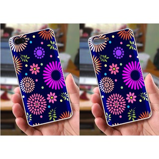 Ốp lưng Oppo A3s (dẻo viền trắng trong) - Hoa Cỏ Mùa Xuân
