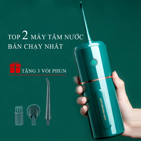 Máy Tăm Nước Cầm Tay Vệ Sinh Răng Miệng AHAHOME 280mL