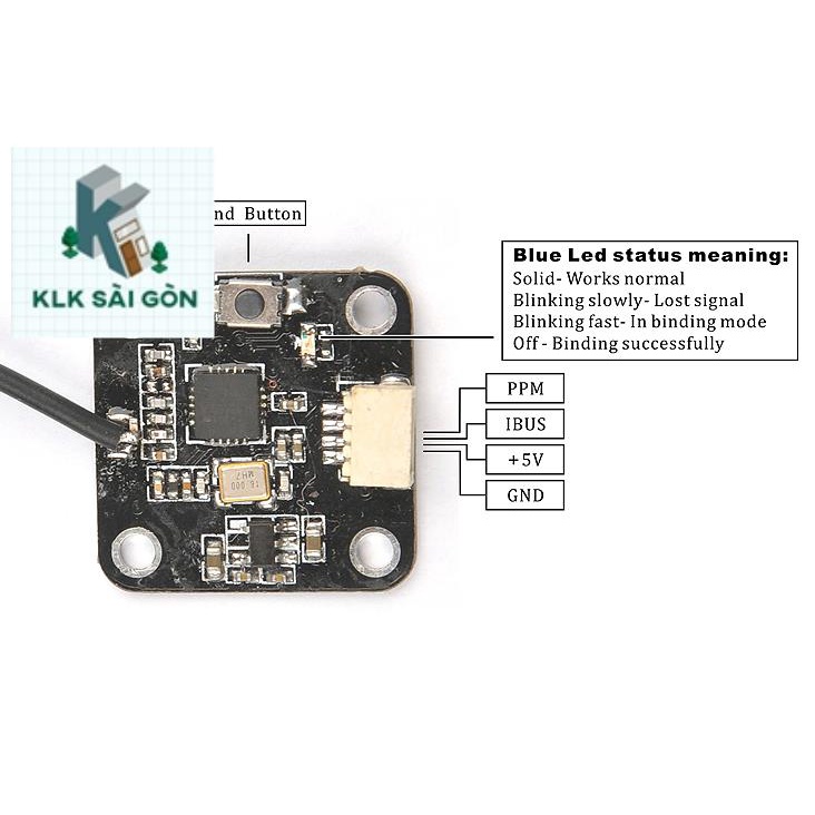 Flysky AFHDS-2A Fuss I6 I6S I6X I10 siêu nhỏ và siêu nhẹ