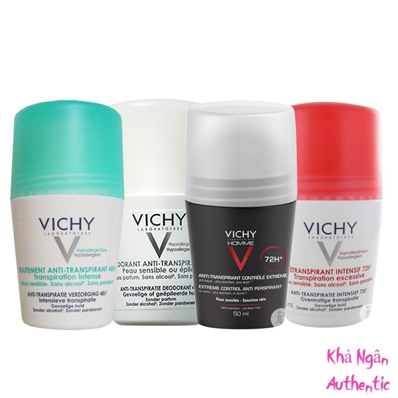 Lăn Khử Mùi Vichy Kéo Dài 48h - 72h