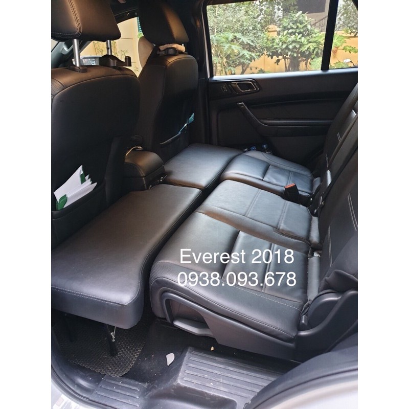 Ghế đệm thay cho đệm hơi xe ô tô Ford Everest - Tặng kèm túi vải đựng ghế có dây rút tiện lợi