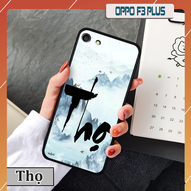 Ốp lưng  Oppo F3/F3 Plus-in chữ thư pháp