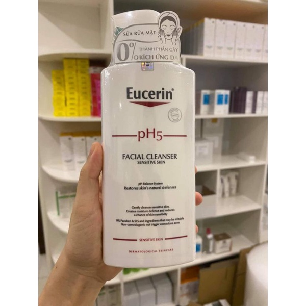 Sữa rửa mặt Eucerin pH5