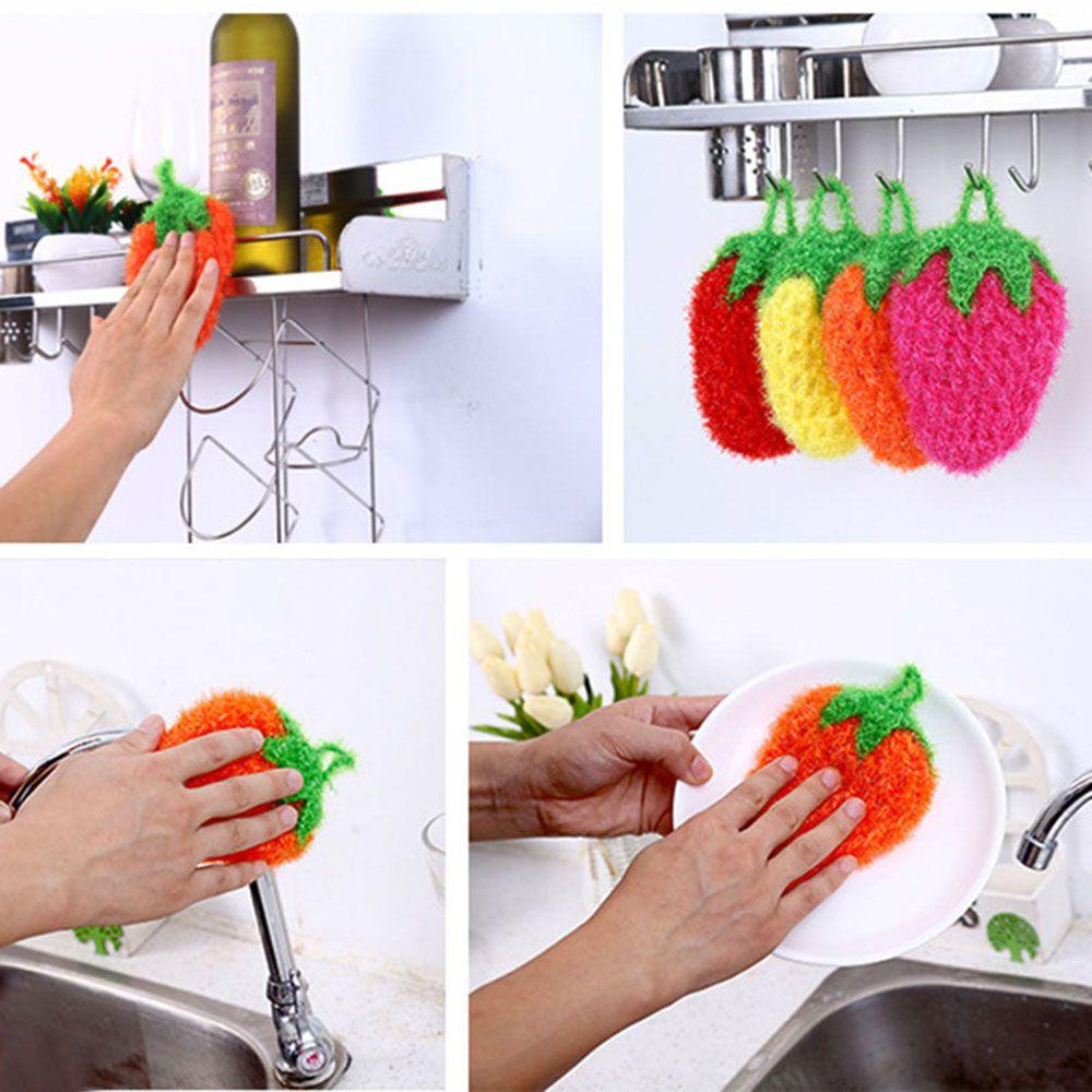 Khăn Lau Bếp Thấm Hút Tốt Hình Trái Dâu