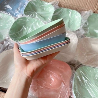 SET 8 BÁT ĐĨA LÚA MẠCH ĂN DẶM CHO BÉ
