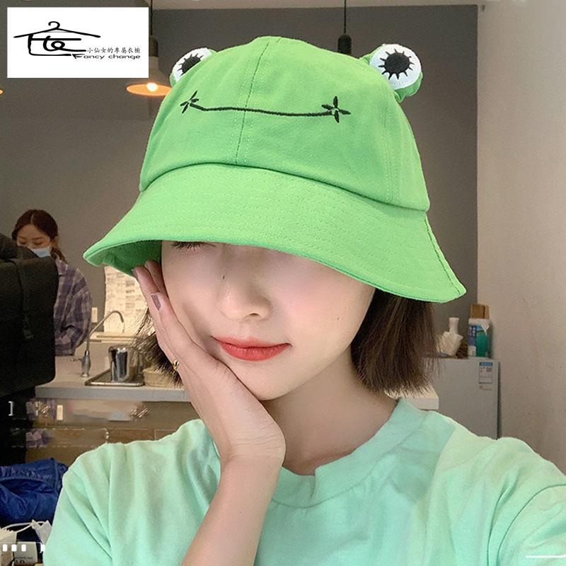 Nón Vành Hình Ếch Dễ Thương Phong Cách Nhật Bản Cho Nữ