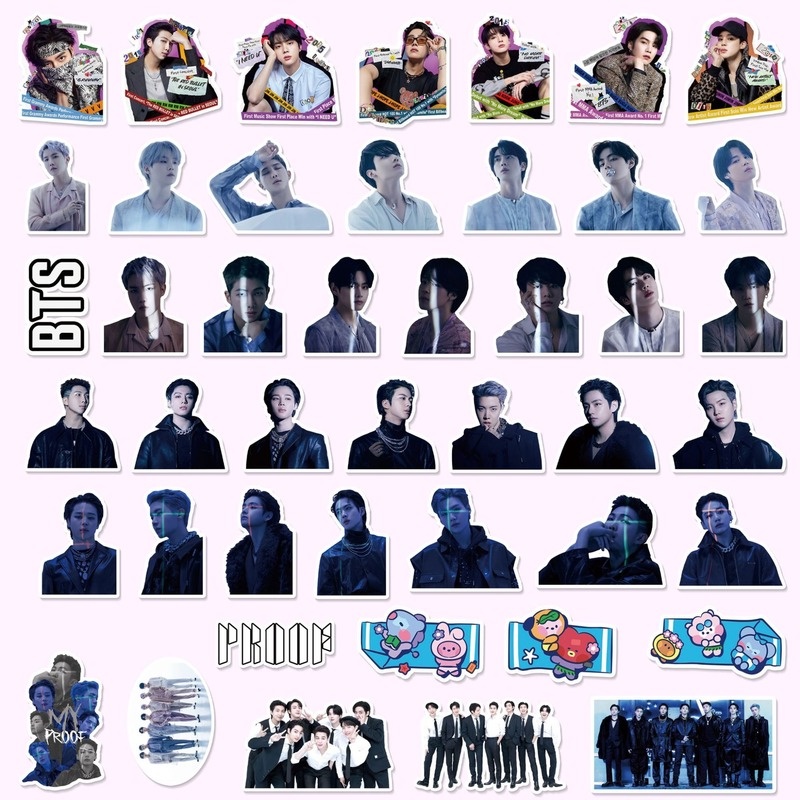 BTS Proof & DECO KIT Stickers Blackpink Stray Kids Album ODDINARY Phone Luggage Tag Diy Sticker