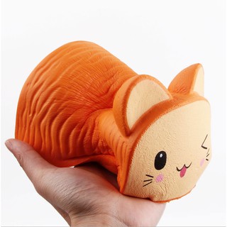 Squishy Bánh Mì Sandwich Mèo 13CM*10CM*9.5CM