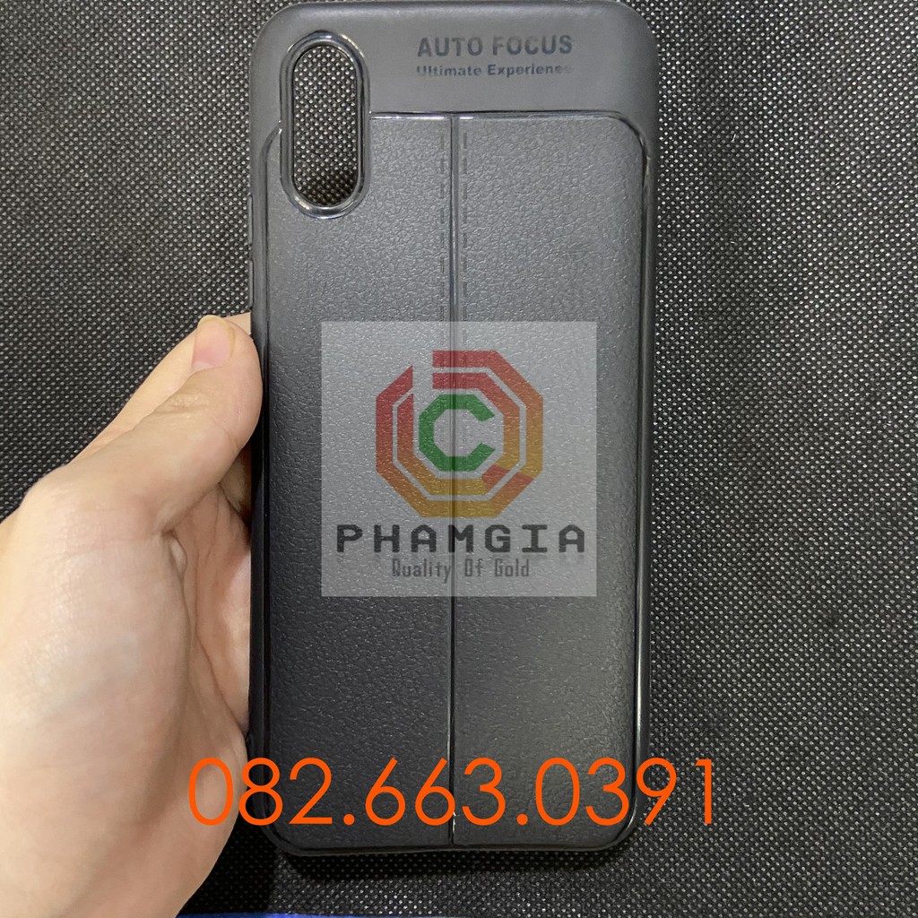 Ốp lưng Xiaomi Redmi 9a dẻo đen vân tay siêu bền