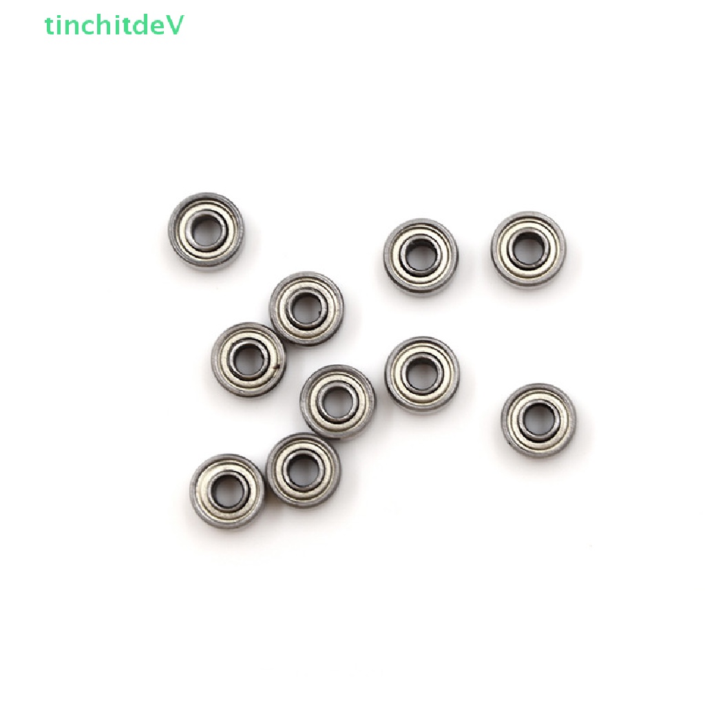 Set 10 Ổ Bi 693ZZ Bằng Thép Carbon Kích Thước 3 * 8 * 4mm