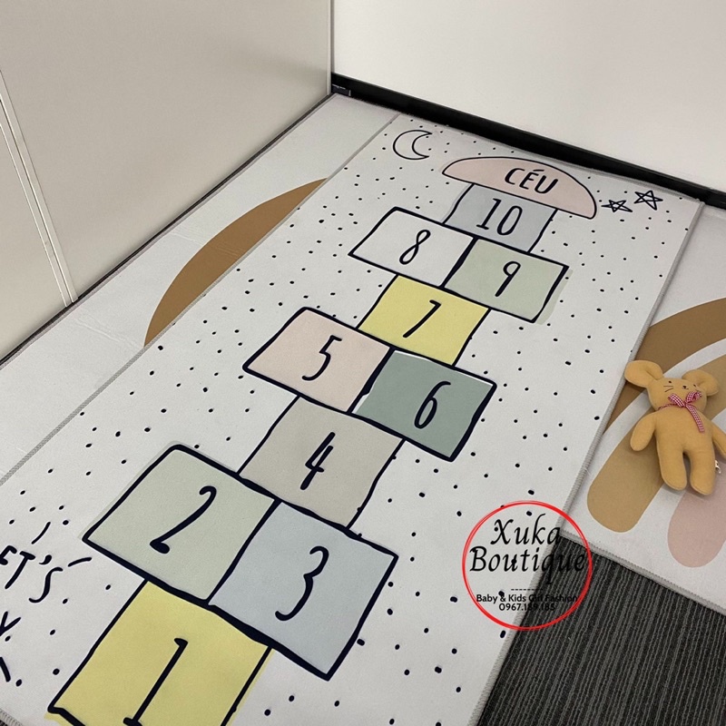 Thảm Trải Sàn Trò Chơi Cho Bé - Thảm Nhảy Lò Cò Trẻ Em