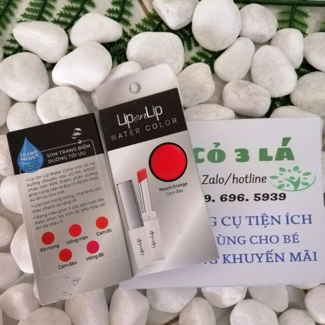Son Lip on Lip Water color 0.5g (mẫu)