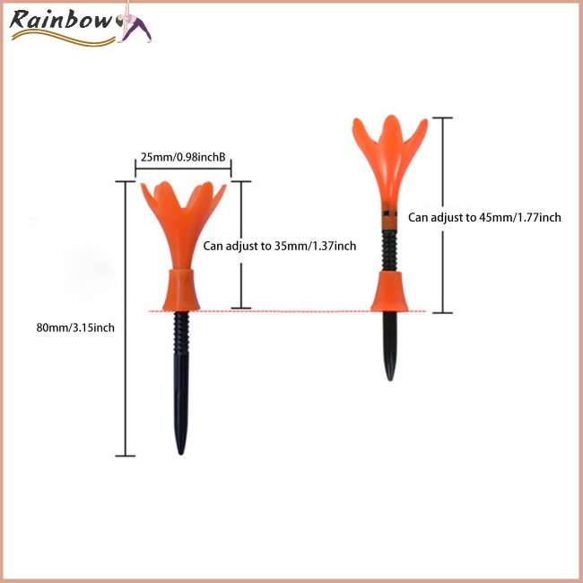 Giá Đỡ Bóng Golf Bằng Nhựa Có Thể Xoay Dùng Luyện Tập / Luyện Tập Đếm Bước