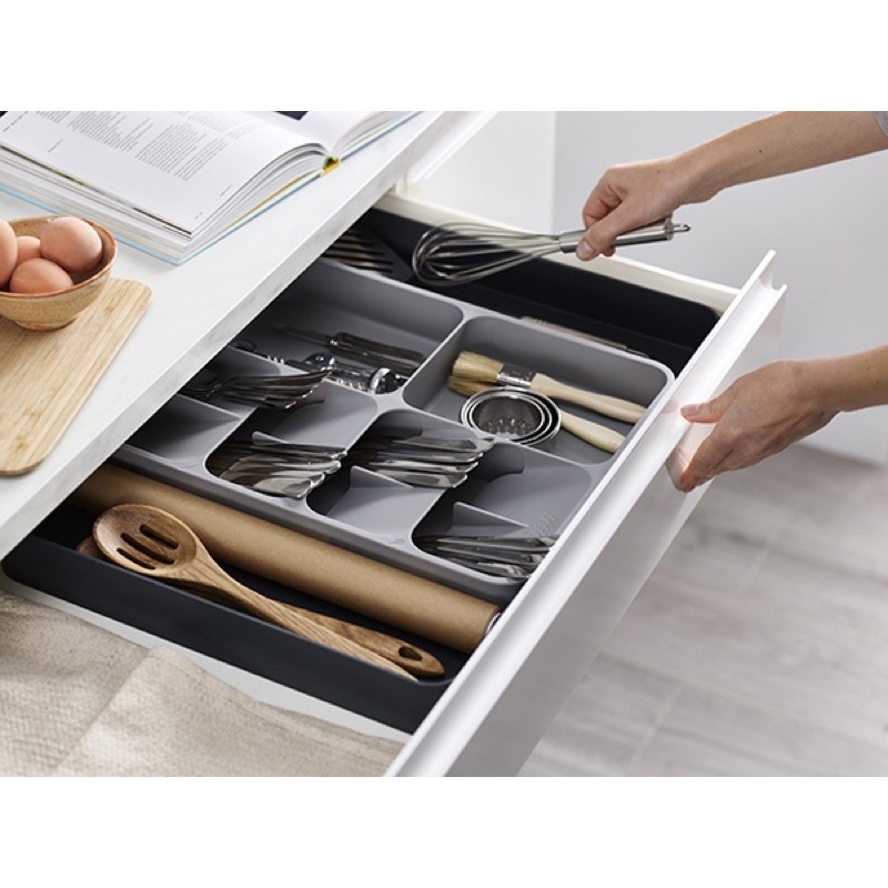 🇩🇪KHAY ĐỰNG THÌA ĐŨA ĐA NĂNG JOSEPH JOSEPH - DrawerStore™ Expanding Cutlery, Utensil & Gadgets Organiser