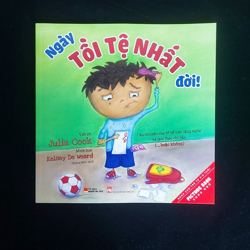 Sách - combo Picture book song ngữ con xin lối 6c