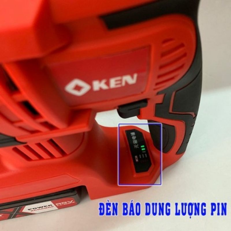 [ Tặng Kèm 2 Pin ] Máy Khoan Bê Tông chạy pin - Máy Khoan Pin Ken 88v