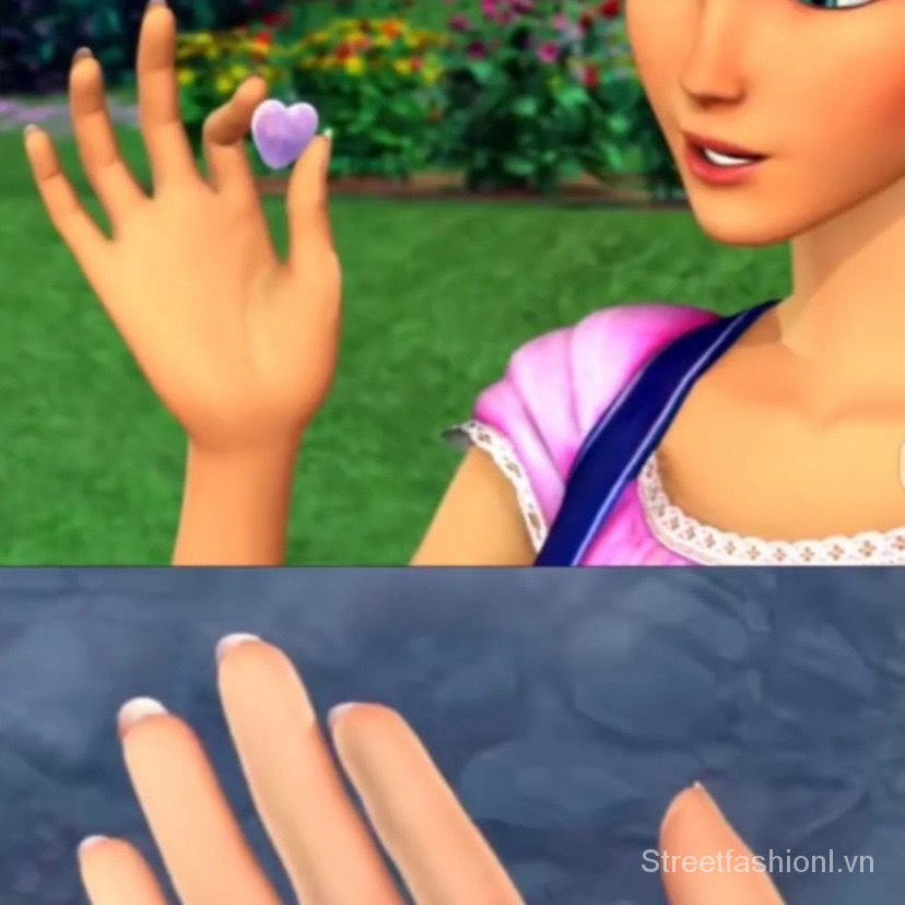 Hãy đến với một chiếc vòng cổ trái tim Barbie như một món quà năm mới
