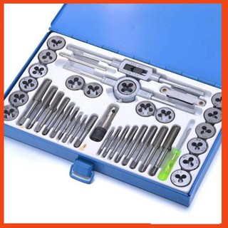 Bộ Taro Ren Thép Hợp Kim 40 PCS Hộp Sắt chất lượng tốt