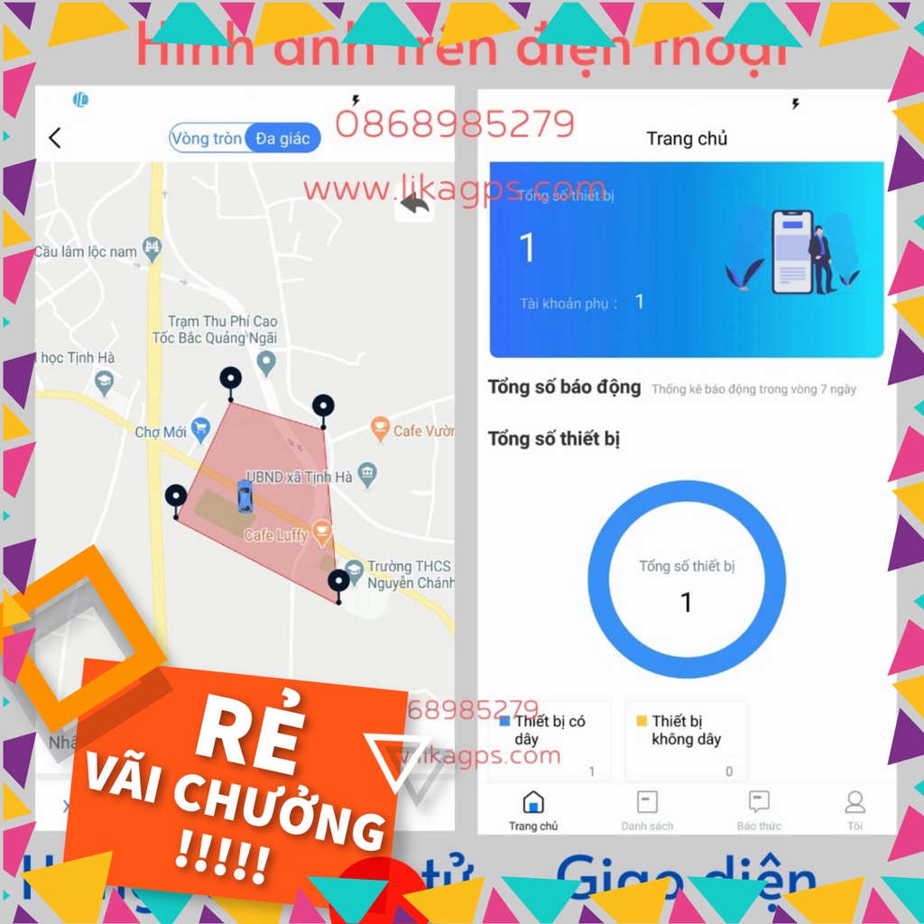 RẺ THÔI DỒI Định vị xe máy, xe con LIKA T2 SOS - Nghe tiếng động - Nút SOS - không tính phí ứng dụng Tiếng Việt trọn đời