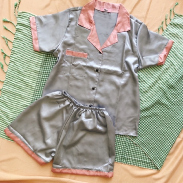 [HÌNH THẬT💯] ĐỒ BỘ PHI LỤA VIỀN MÀU | BigBuy360 - bigbuy360.vn