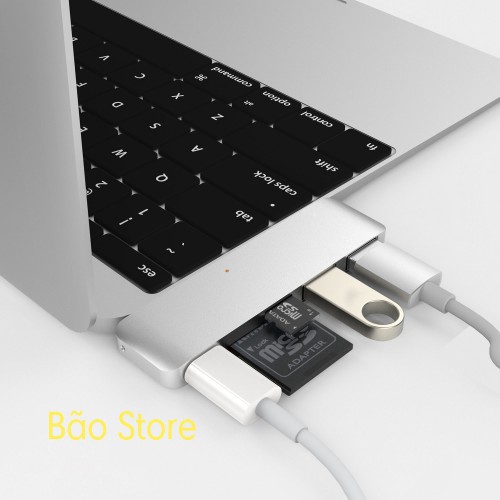 CỔNG CHUYỂN HYPERDRIVE 5 IN 1 USB-C HUB FOR MACBOOK, PC & DEVICES [ MIỄN PHÍ VẬN CHUYỂN ] CỔNG CHIA USB