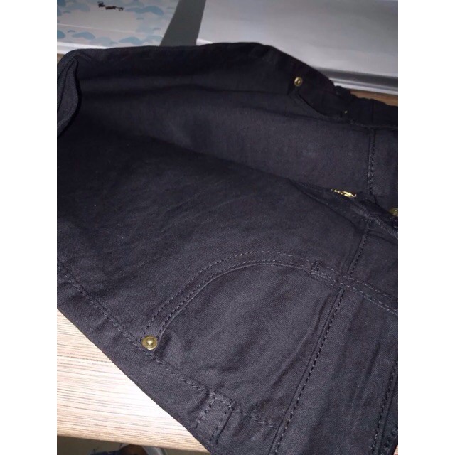 [ ORDER ] Quần Kaki Jeans rách gối đen