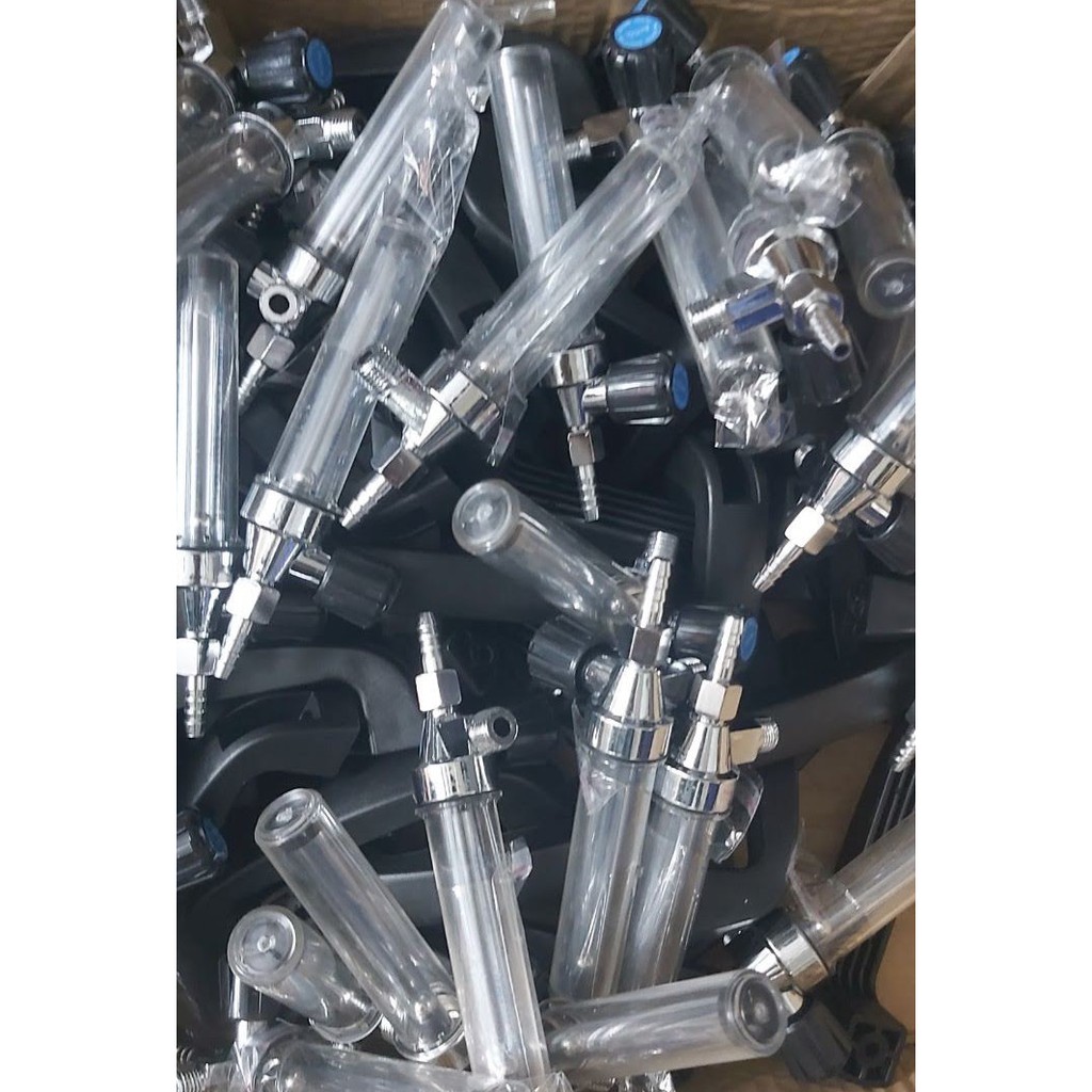 Cụm van ống thủy đồng hồ khí Ar/CO2