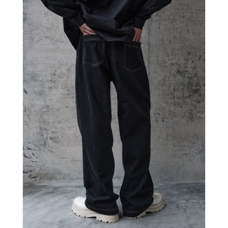 Áo May black và OOS basic jean
