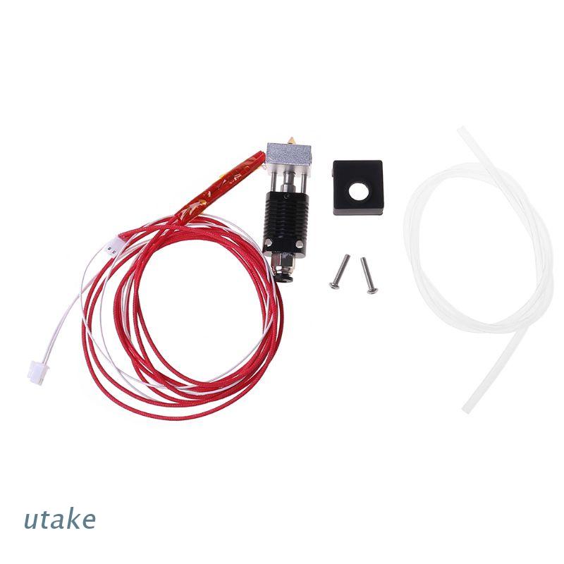 Utake 1Set 1.75mm 24V Metal Hotend Extrusion Head Kit for Anet ET4 3D Printer Parts