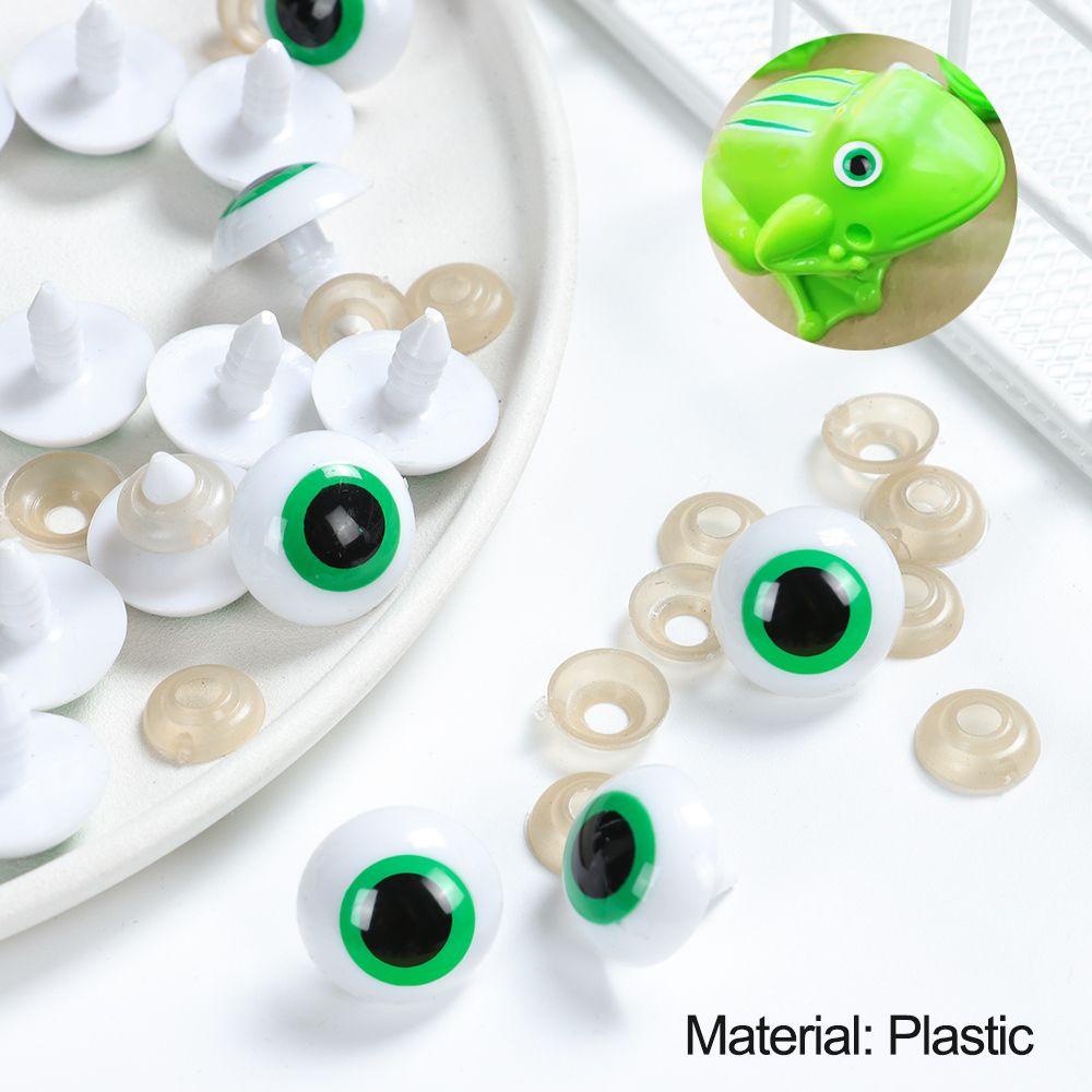Set 20 / 10 Cặp Mắt Ếch Bằng Nhựa 12mm ~ 30mm An Toàn Cho Bé