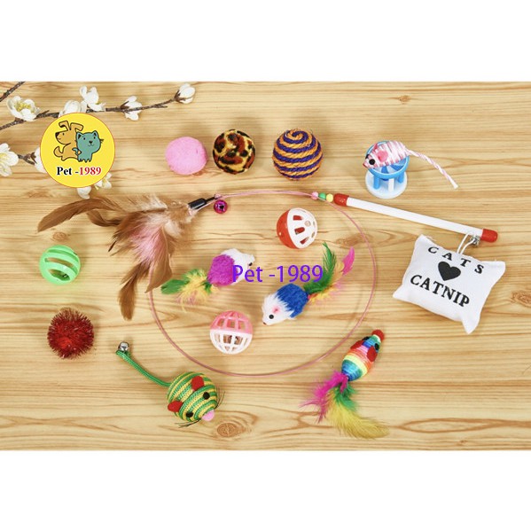 Combo 16 - Set 20 Món Đồ Chơi Chó Chó Mèo