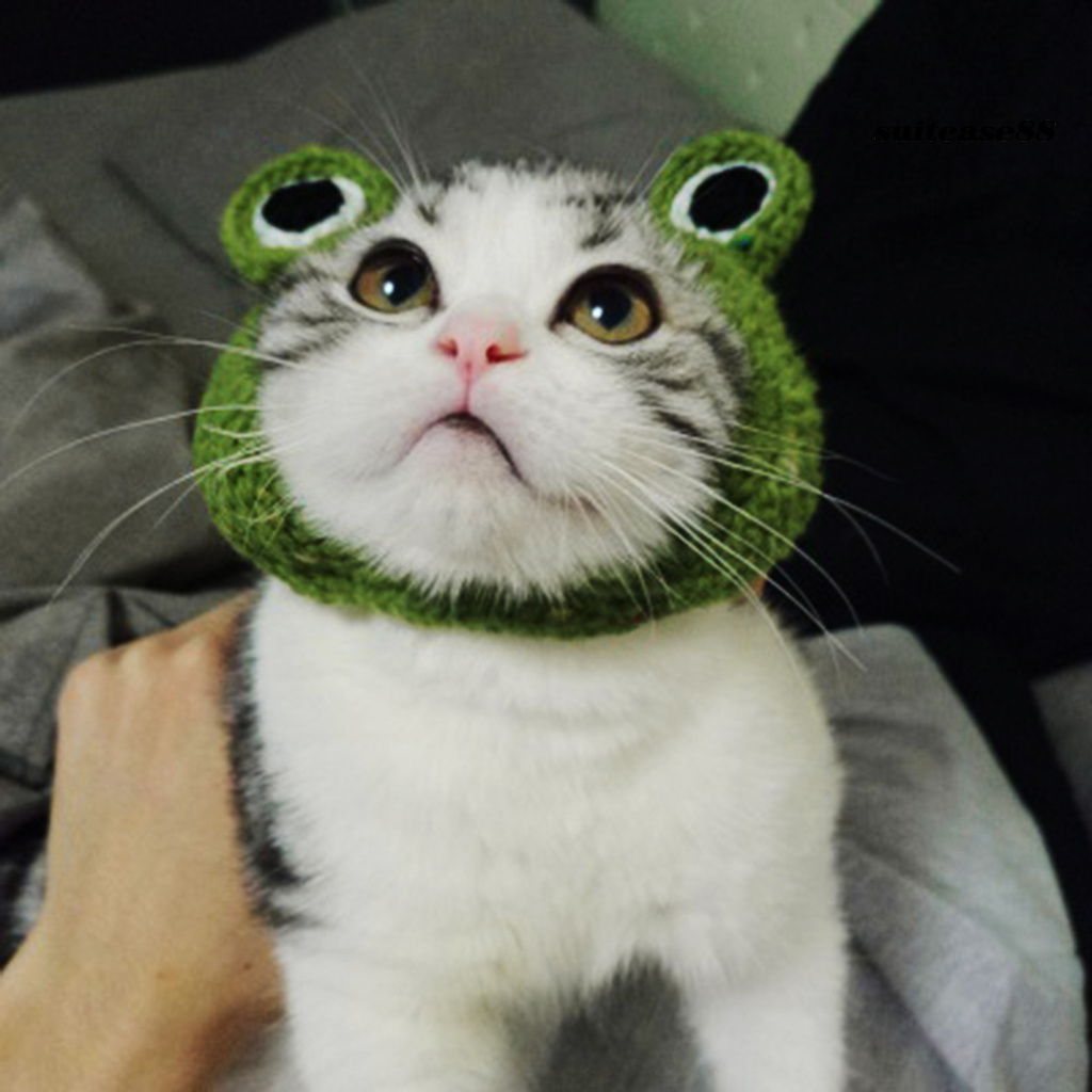 Mũ hóa trang hình con vật dễ thương dành cho mèo