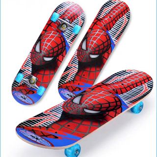 Ván trượt gỗ spiderman cho bé