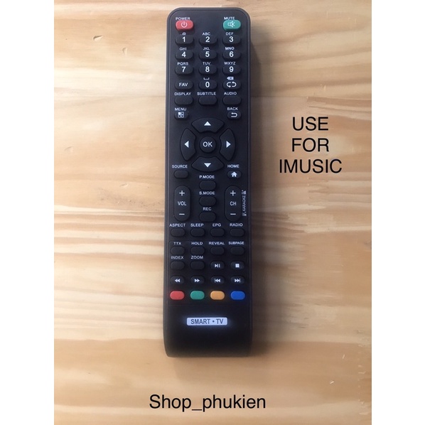 Remote điều khiển tivi led Imusic Smart