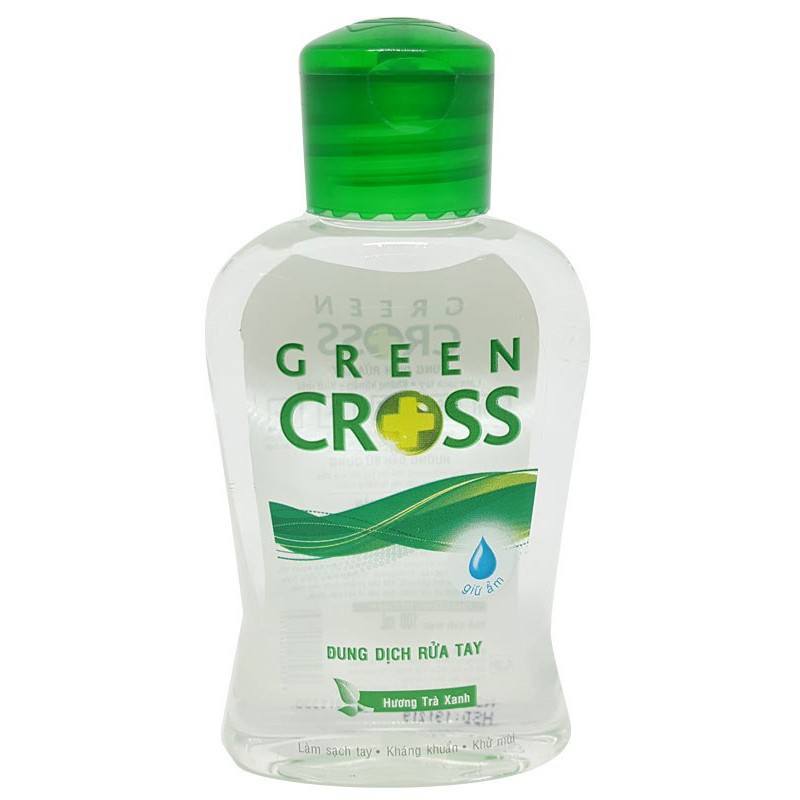 (Quà tặng không bán) Nước rửa tay Green Cross 100ml