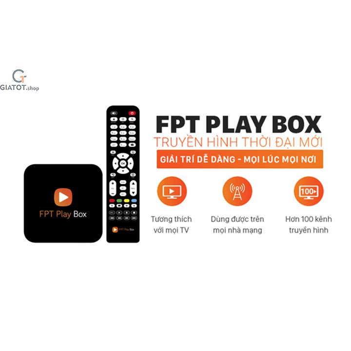 FPT Play Box Model 2020 hỗ trợ điều khiển bằng giọng nói - Tặng kèm chuột không dây