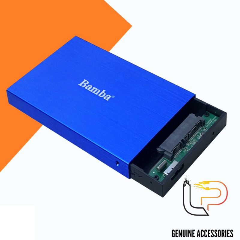 Box gắn HDD Bamba Chuẩn Sata 2.5 - Usb 3.0 nhôm