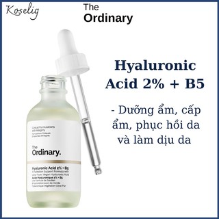 (Bill Sephora US) Tinh chất cấp ẩm và phục hồi da Hyaluronic Acid 2% và B5 - The Ordinary