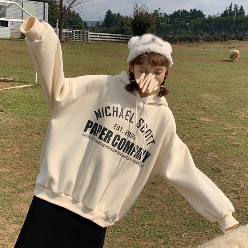 Áo hoodies có nón dài tay thời trang nữ