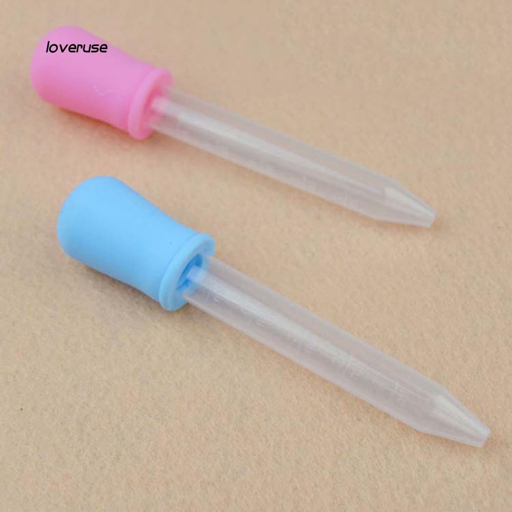 [Hàng mới về] Ống bóp nhỏ giọt hỗ trợ cho bé uống thuốc an toàn tiện lợi dung tích 5ml