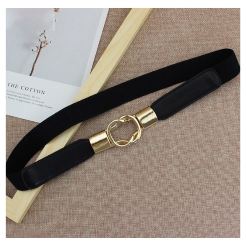 THẮT LƯNG NỮ ROUND, DÂY NỊT NỮ GURI CO GIÃN CAO CẤP TL01