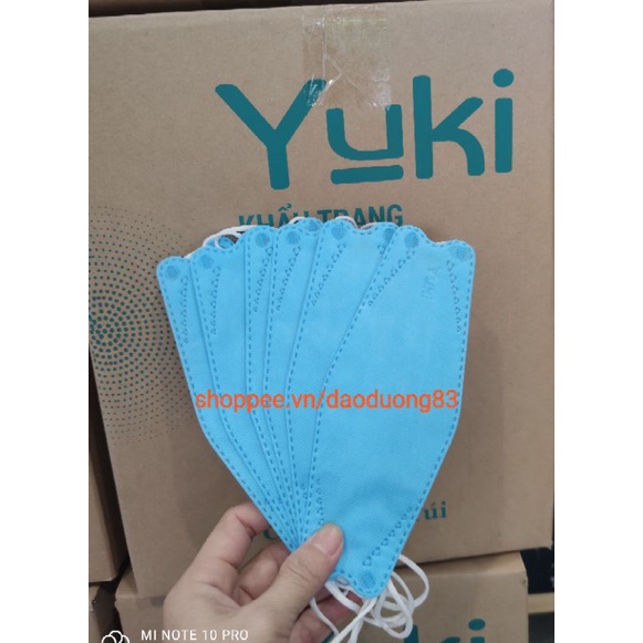 Khẩu trang 4D Yuki trẻ em 1 bịch/6 cái | BigBuy360 - bigbuy360.vn