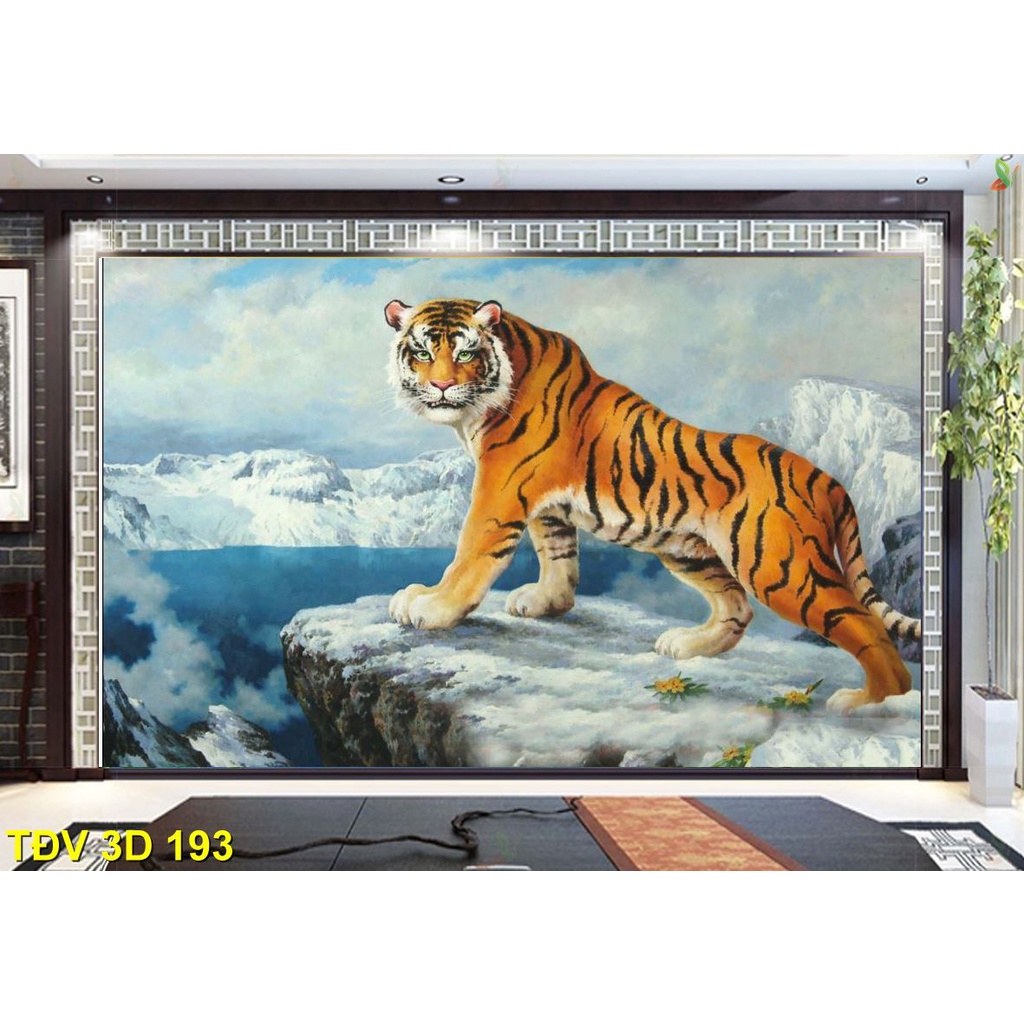 Tranh dán tường hình con vật dễ thương cho phòng , Tranh dán tường 3D hình cá voi và các động vật