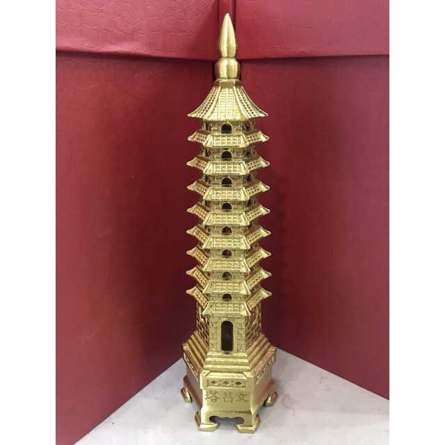 Phong thủy tháp văn xương - Hàng cao cấp bằng đồng cầu đỗ đạt, công danh, trang trí